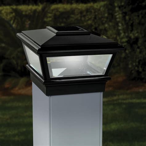 solar deck post lights|Solar Deck Lights at Lowes.com.